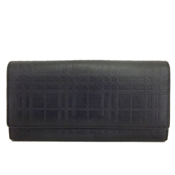BURBERRY Cavendish Leather Long Bifold Wallet /1E8425 - Picture 1 of 8